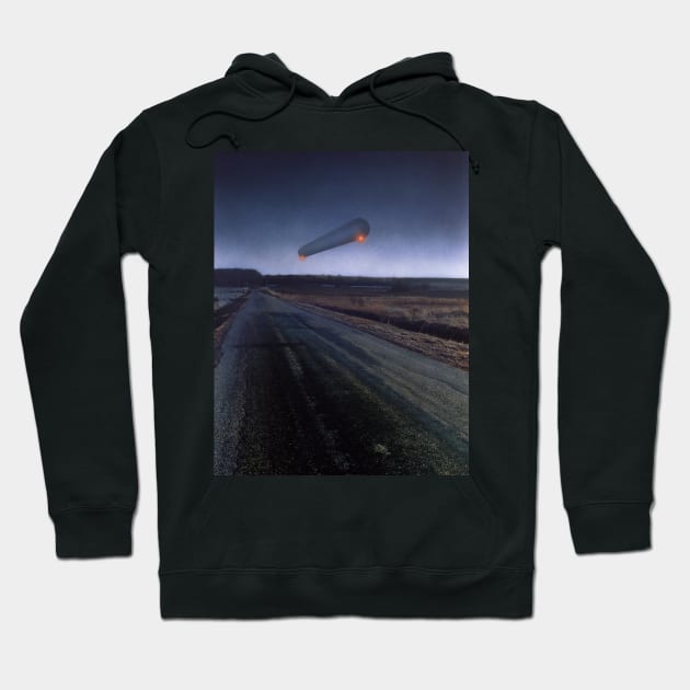 Simulation of UFO sighting, Wisconsin USA (S920/0001) Hoodie by SciencePhoto